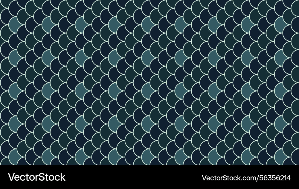 Abstract seamless pattern of overlapping teal Abstract seamless pattern of overlapping teal Vector Image