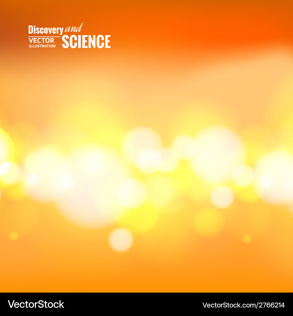 Glowing Science Rays Background Vector Image
