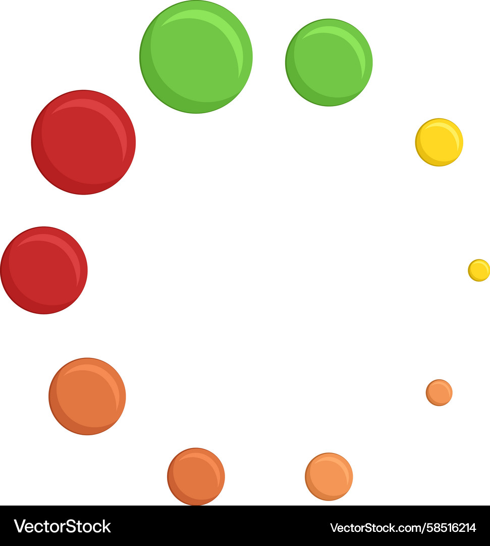 Loading Circle Indicator Vector Image