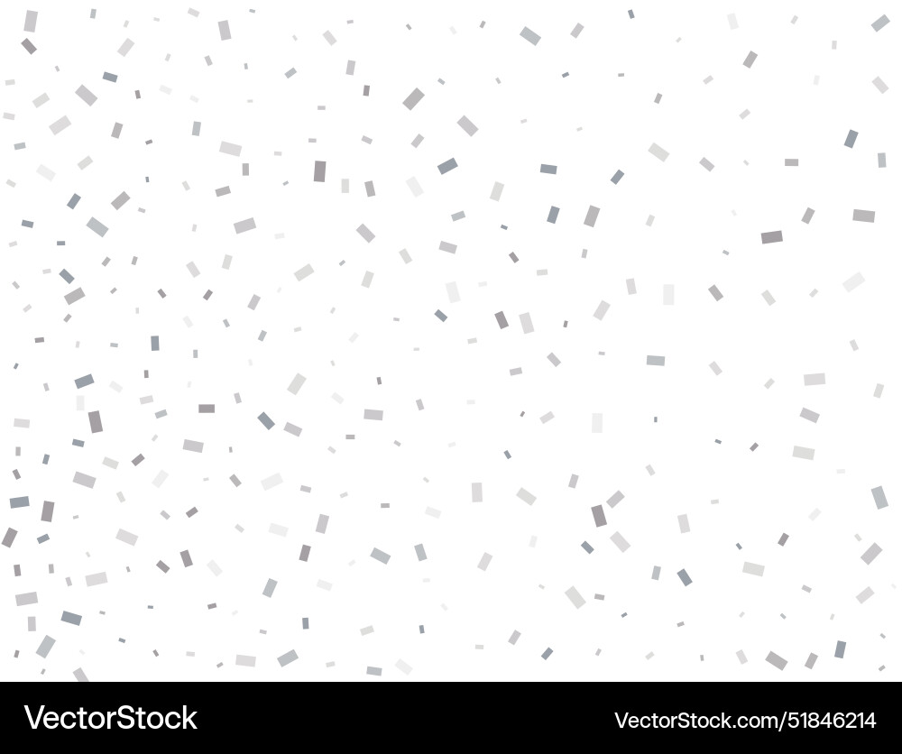 Neujahr Silber rechteckig Glitzer Konfetti Neujahr Silber rechteckig Glitzer Konfetti vektorbild