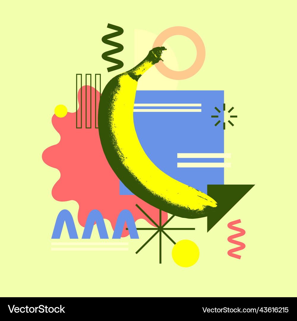 Graphics in a minimalistic style vector image