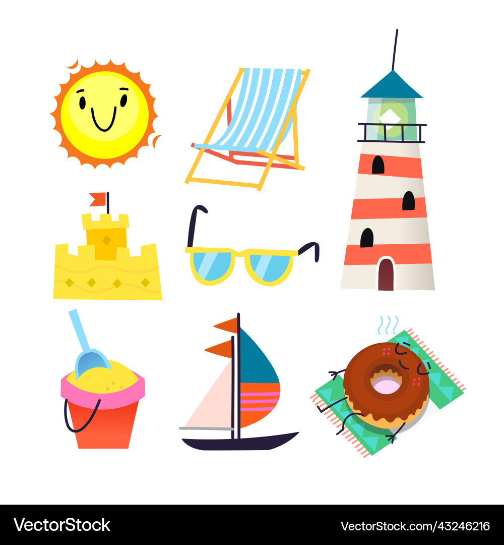 Collection of images and elements for creating Collection of images and elements for creating vector image