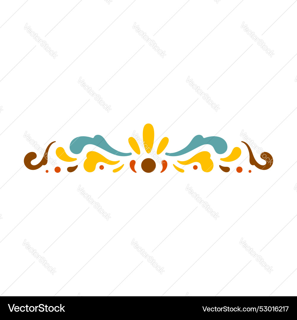 Hand drawn abstract groovy frame design element Hand drawn abstract groovy frame design element Vector Image