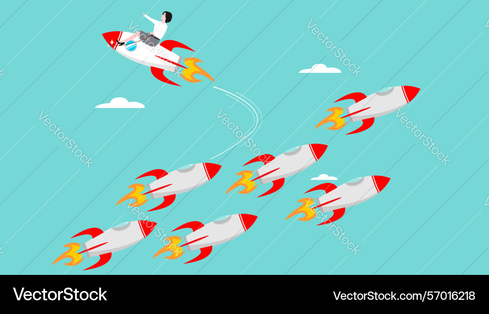 Change career path in a different direction Change career path in a different direction vector image