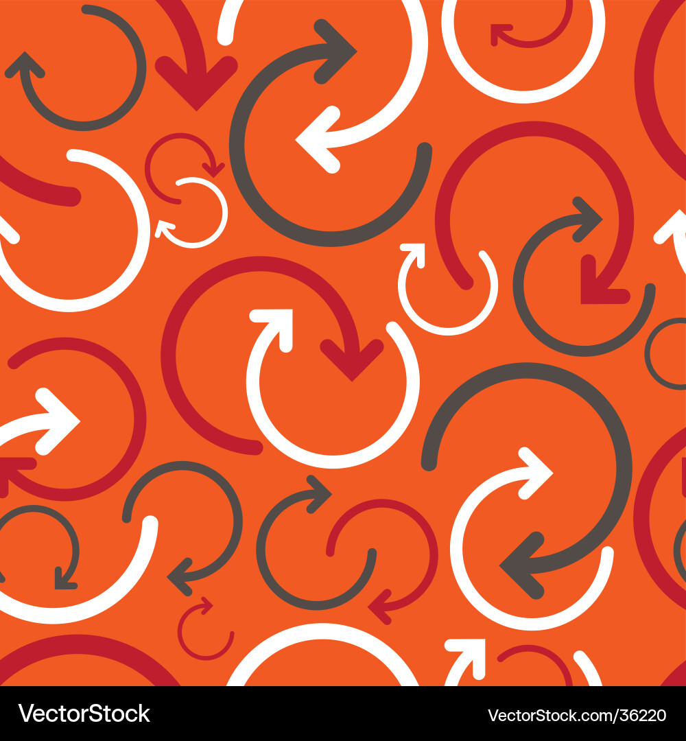 Arrow pattern vector image