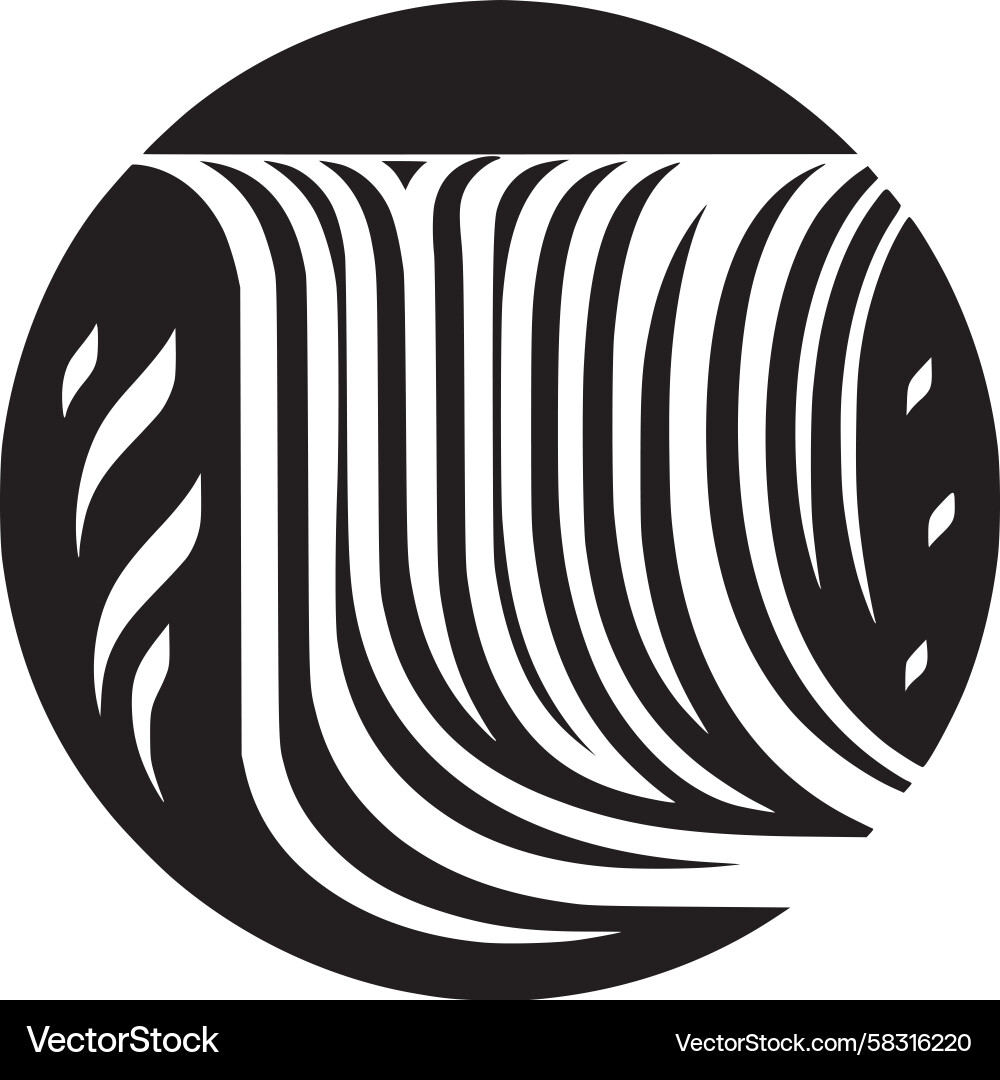 Dynamic Circular Waveform Vector Image
