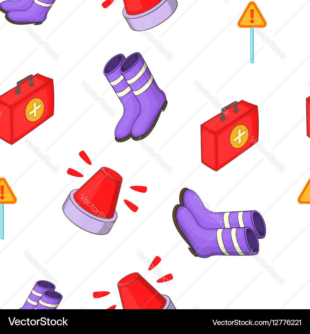 Building tools pattern cartoon style Vector Image
