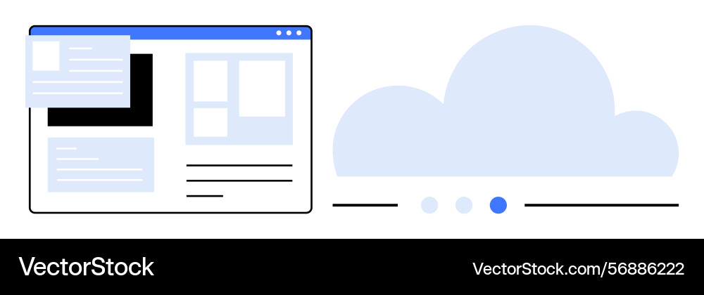 Webpage design and cloud technology for efficient Vector Image