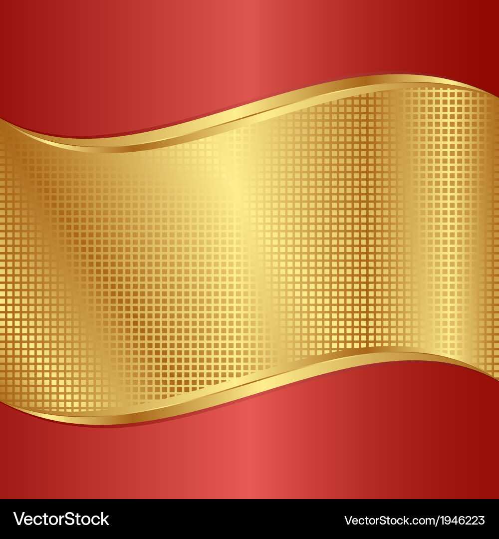 Gold background Royalty Free Vector Image - VectorStock