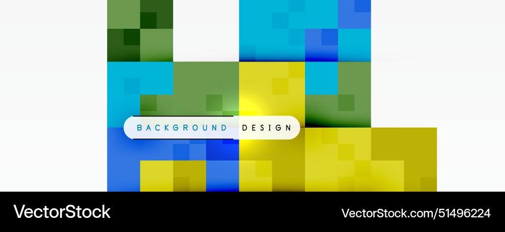 Dynamic colorful squares background Dynamic colorful squares background Vector Image