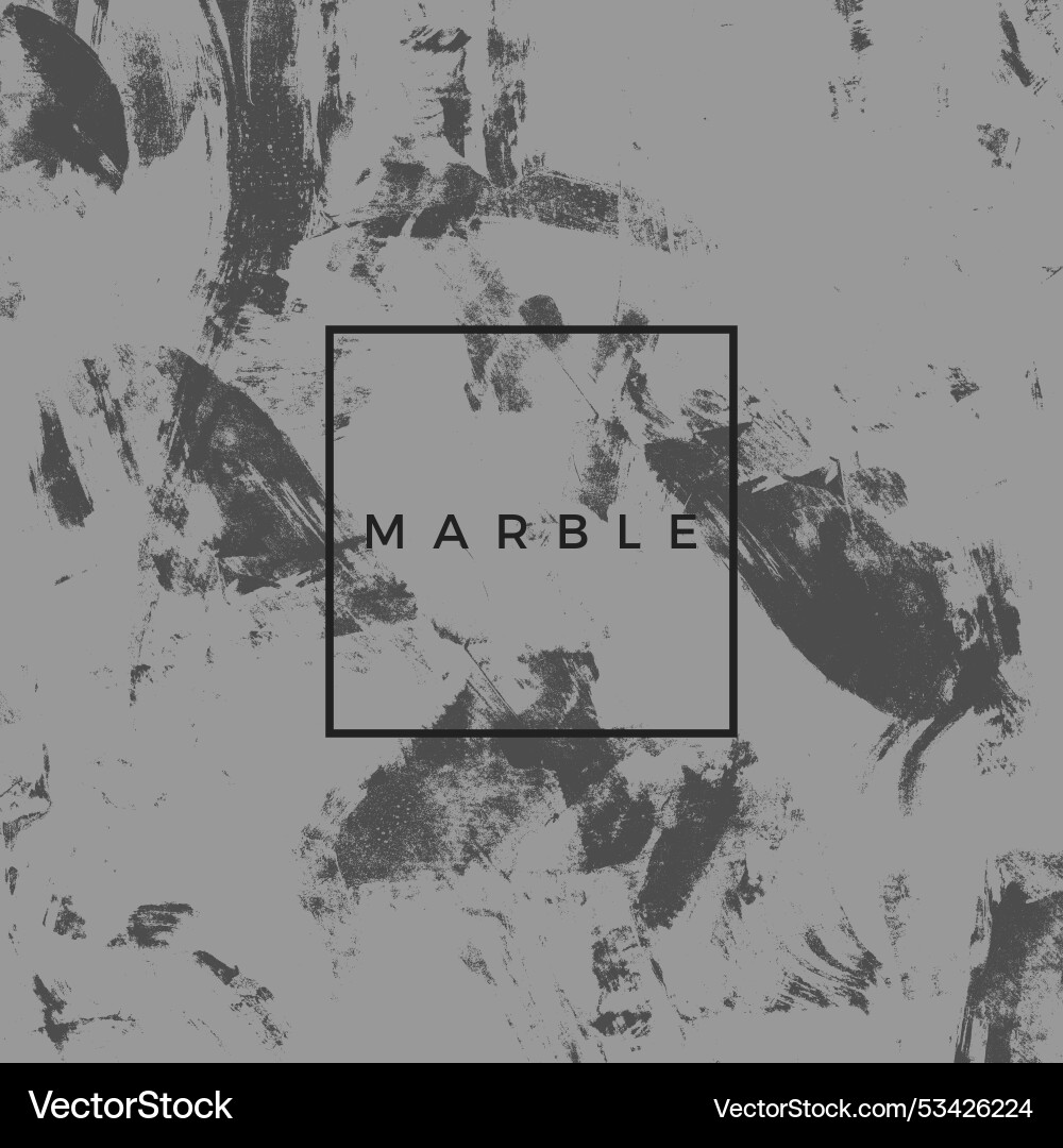 Gray stone background dark marble texture Vector Image
