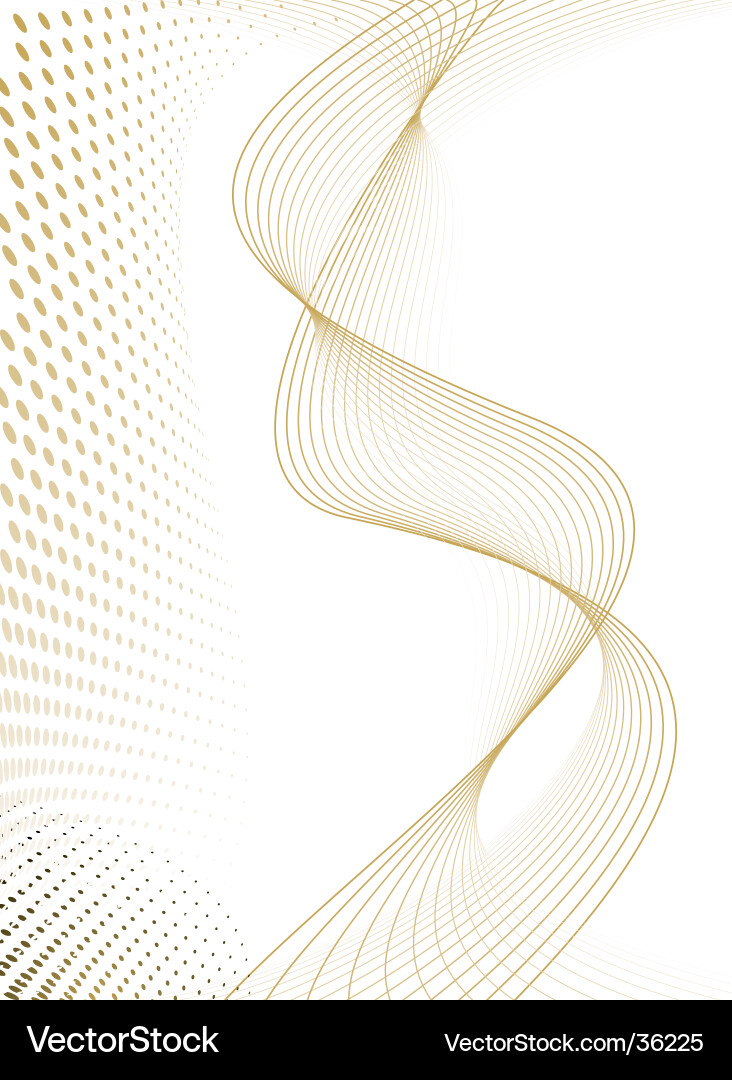 Dynamic Flow Swirl vector image