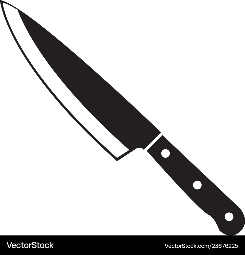 Knife 01 Royalty Free Vector Image - VectorStock