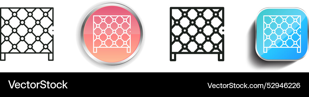 Climbing icon thin linear regular and button Climbing icon thin linear regular and button vector image