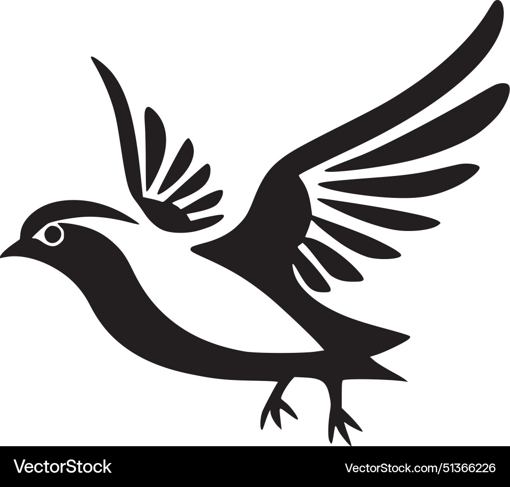 Dove - hochwertiges Logo ideal für T-Shirt Dove - hochwertiges Logo ideal für T-Shirt vektorbild