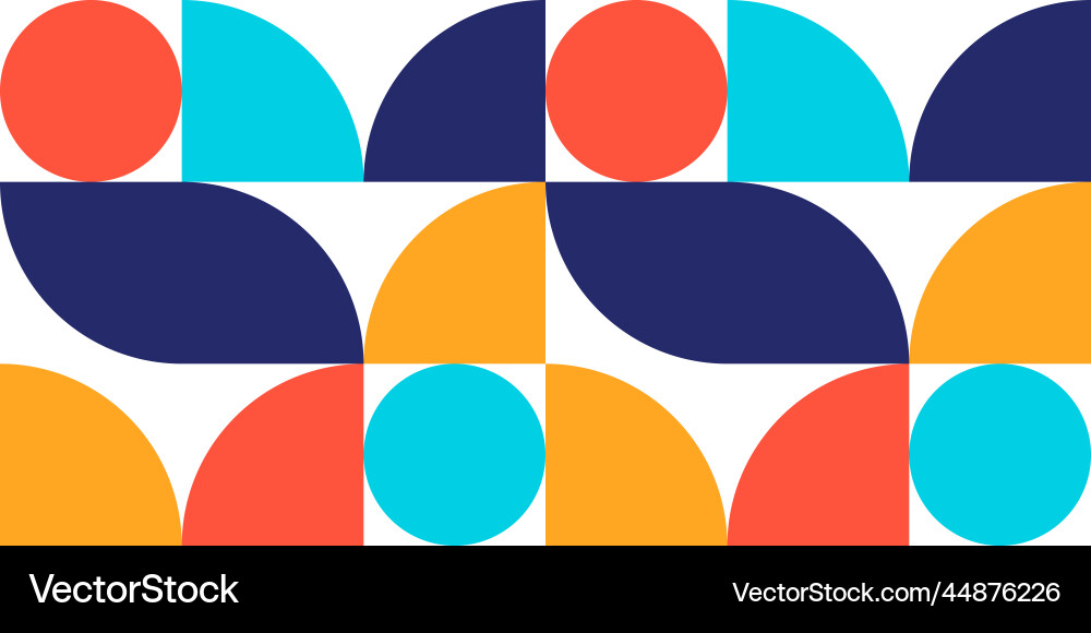 Geometric Grid Pattern vector image