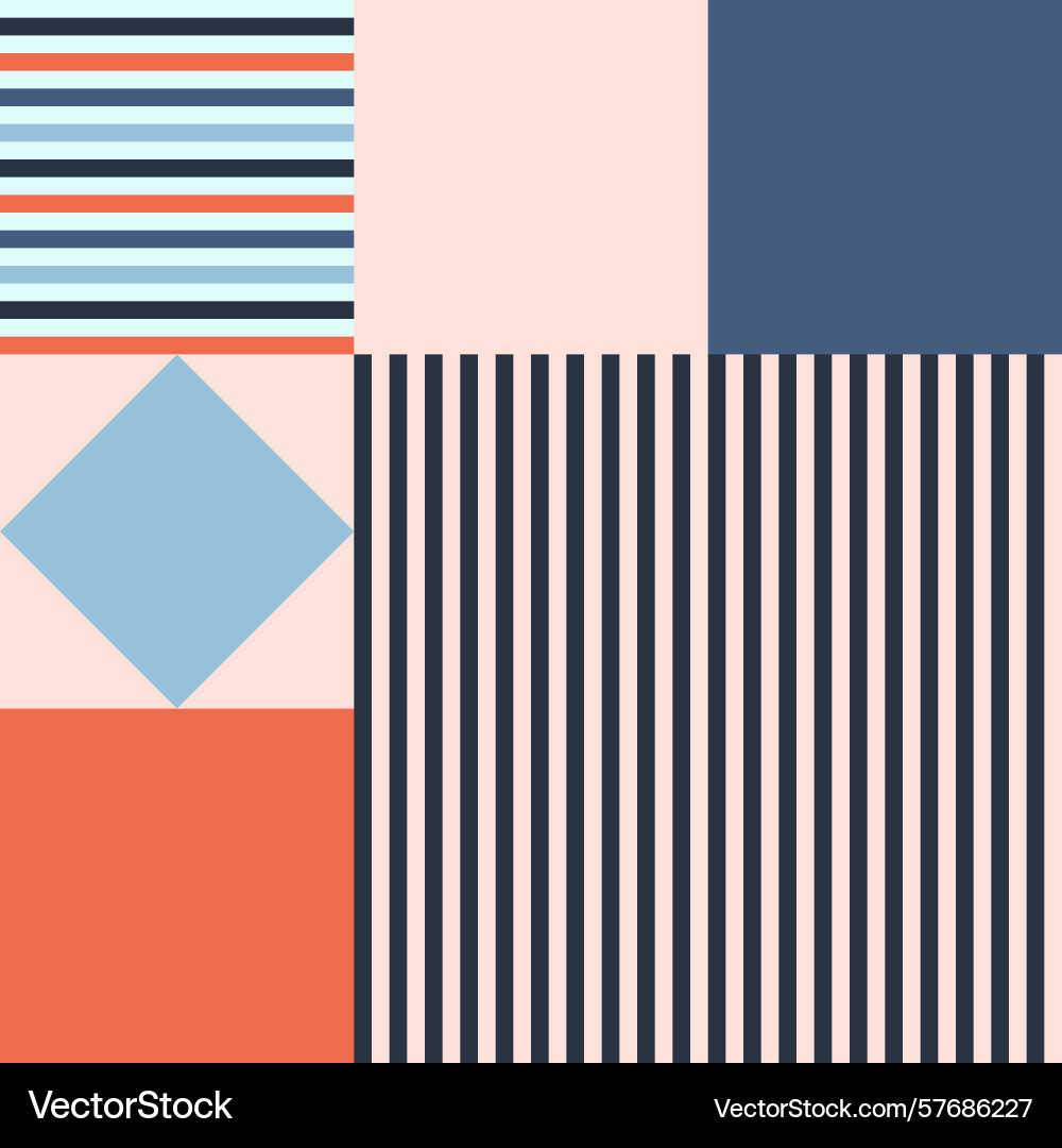 Abstract geometric pattern Vector Image