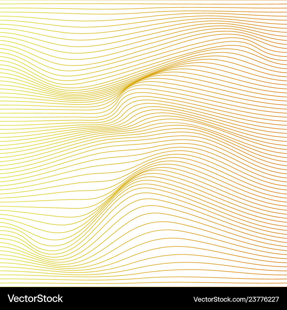 Dynamic Color Wave Background vector image