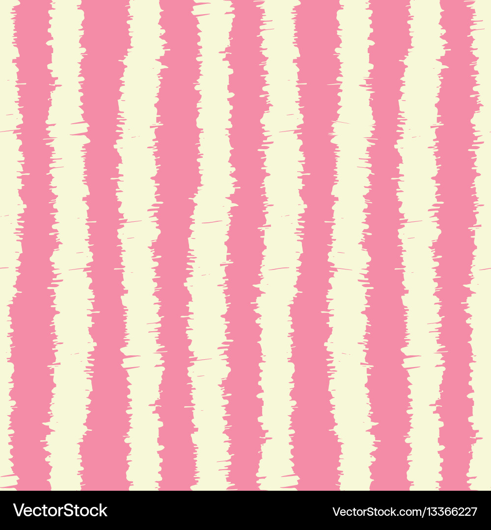 Sketchy Striped Pattern vector image