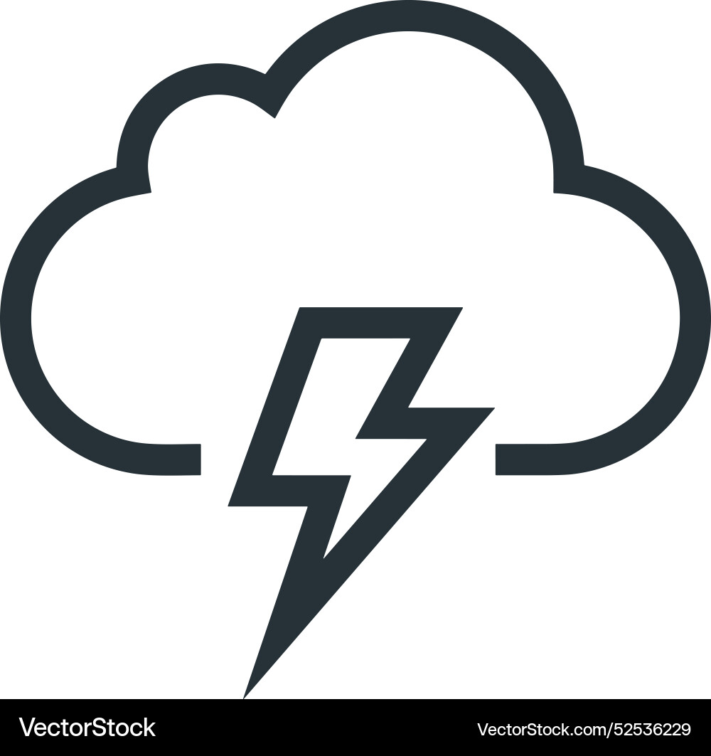 Cloud storage icon symbol image of the hosting vector image