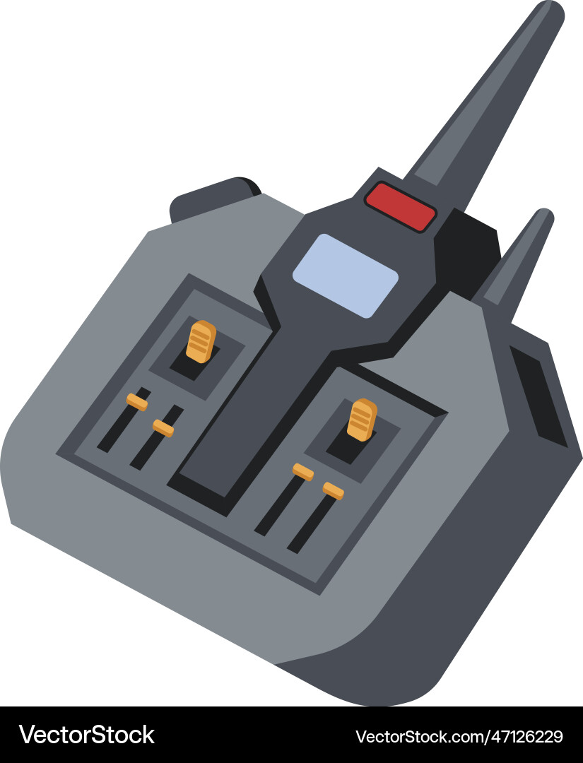 Remote controller for drone or joystick game Remote controller for drone or joystick game vector image