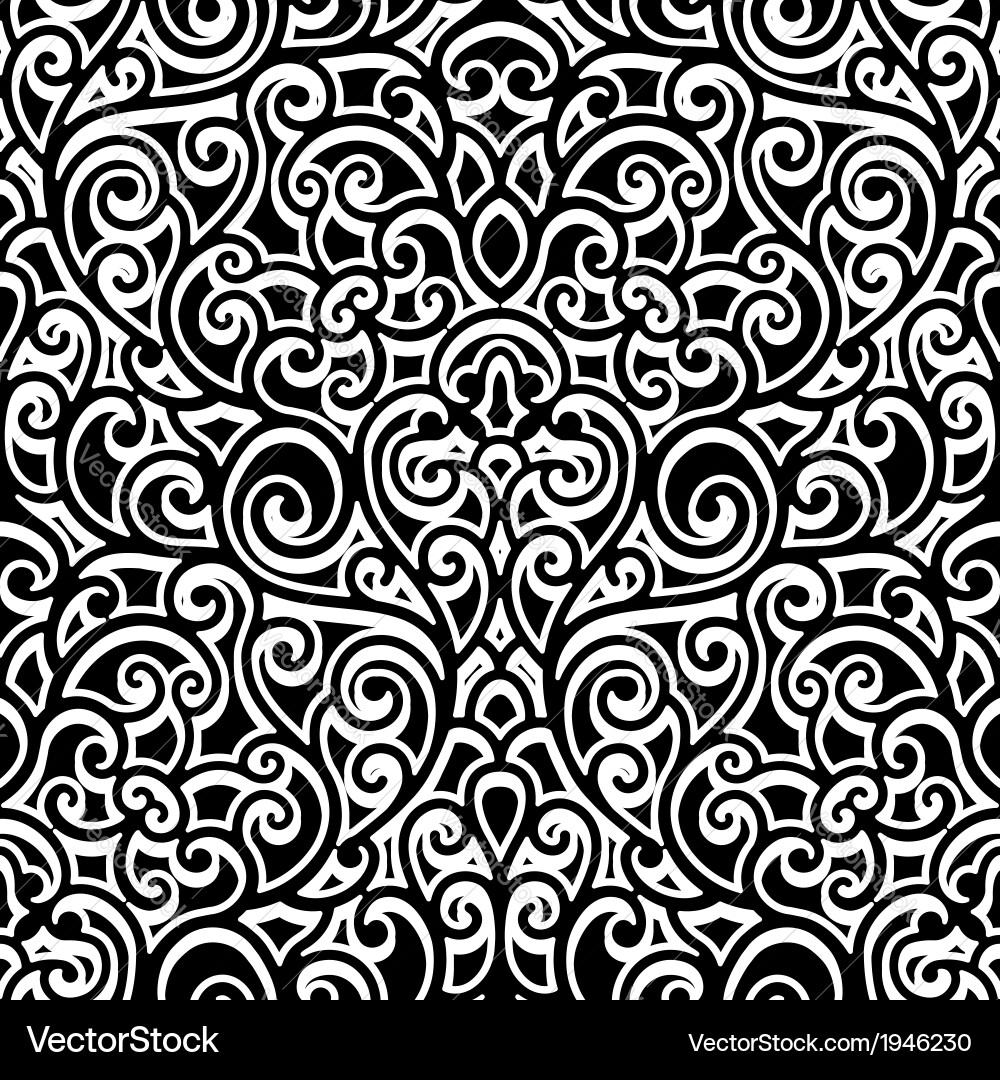 Elegant Swirl Pattern Vector Image