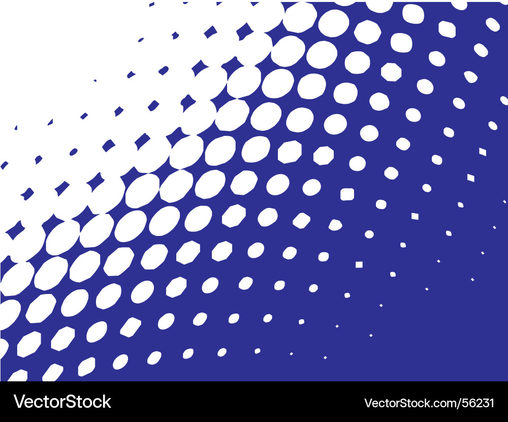 Halftone Pattern vector image