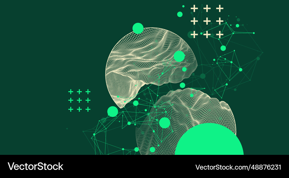 Modern science technology abstract background Modern science technology abstract background vector image