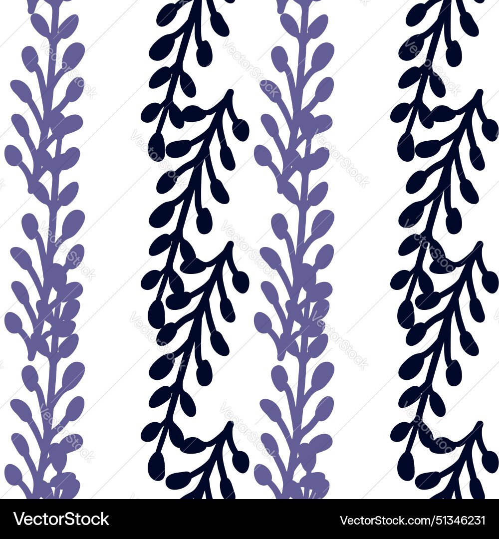 Stylish seamless leaf pattern with a modern twist Stylish seamless leaf pattern with a modern twist vector image