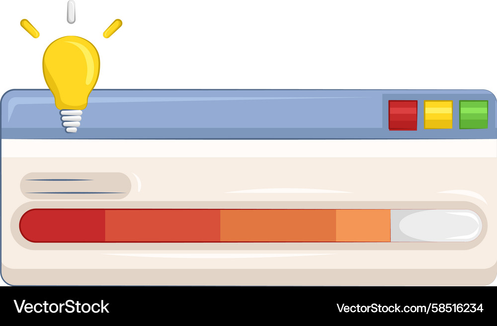 Loading Progress Bar Vector Image
