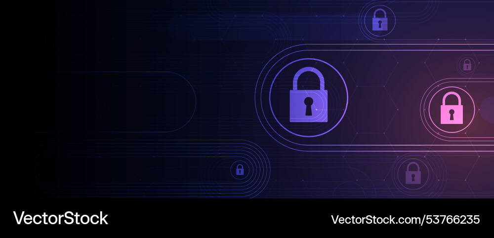 Role of blockchain in securing business data Role of blockchain in securing business data vector image