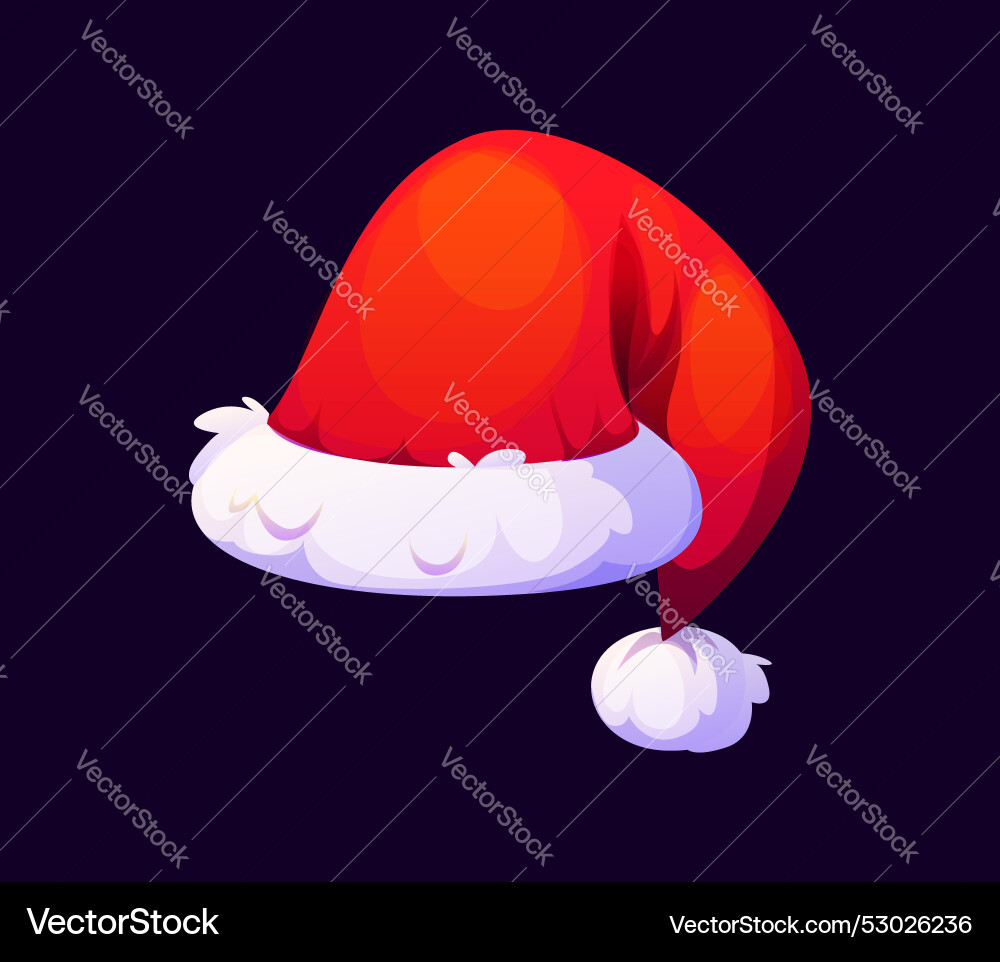 Cartoon weihnachten traditionell santa Hut Cartoon weihnachten traditionell santa Hut vektorbild