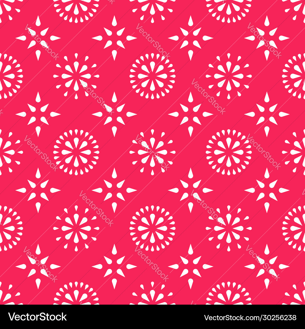 Abstract seamless pattern geometric background vector image