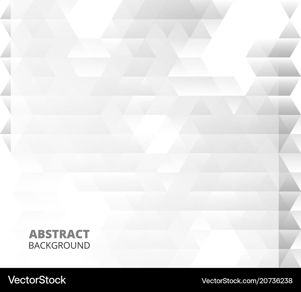 Abstraction of modern triangle patterns vector image