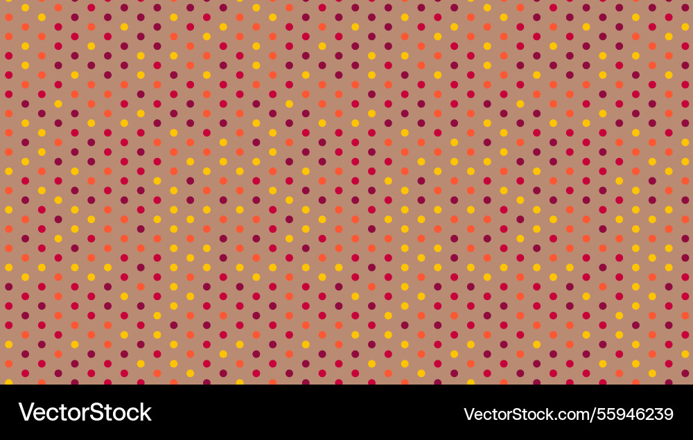 Abstract autumnal pattern warmtoned dots create Abstract autumnal pattern warmtoned dots create Vector Image
