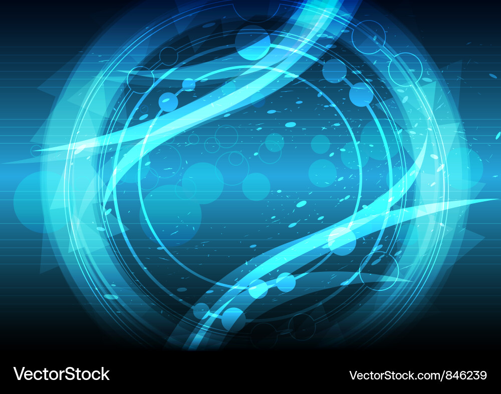 Blaue Bewegung Hintergrund Design Vektorbild