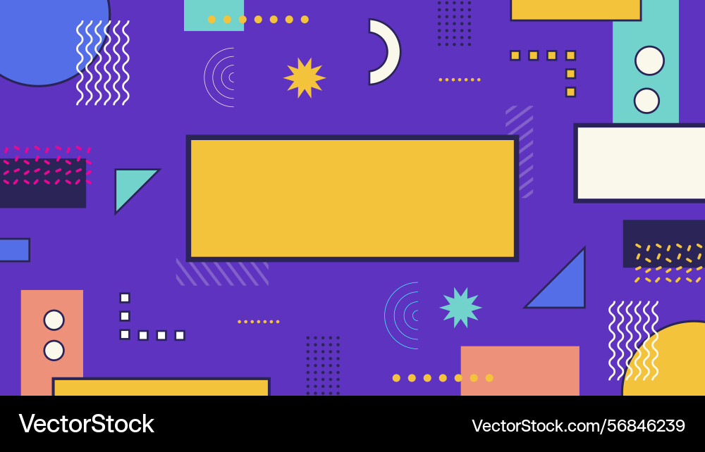 Minimal abstract frame with background Minimal abstract frame with background Vector Image