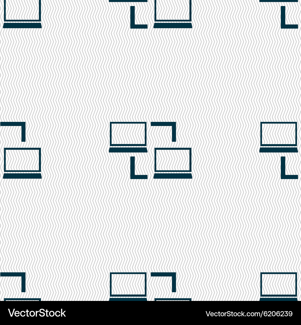 Synchronization sign icon notebooks sync symbol Vector Image
