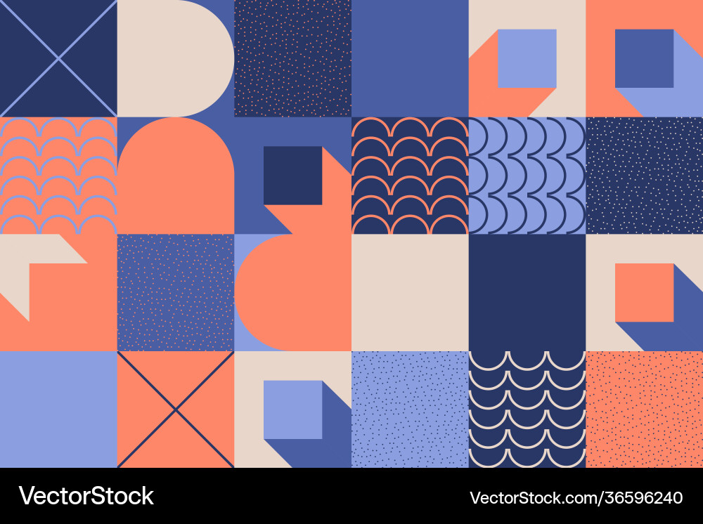 Memphis abstract design pattern Memphis abstract design pattern vector image