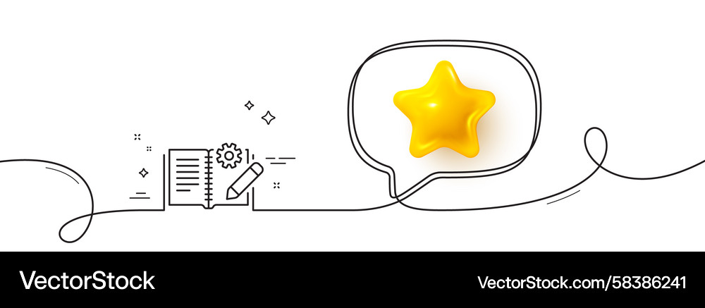 Technical Instruction Line Icon Vector Image