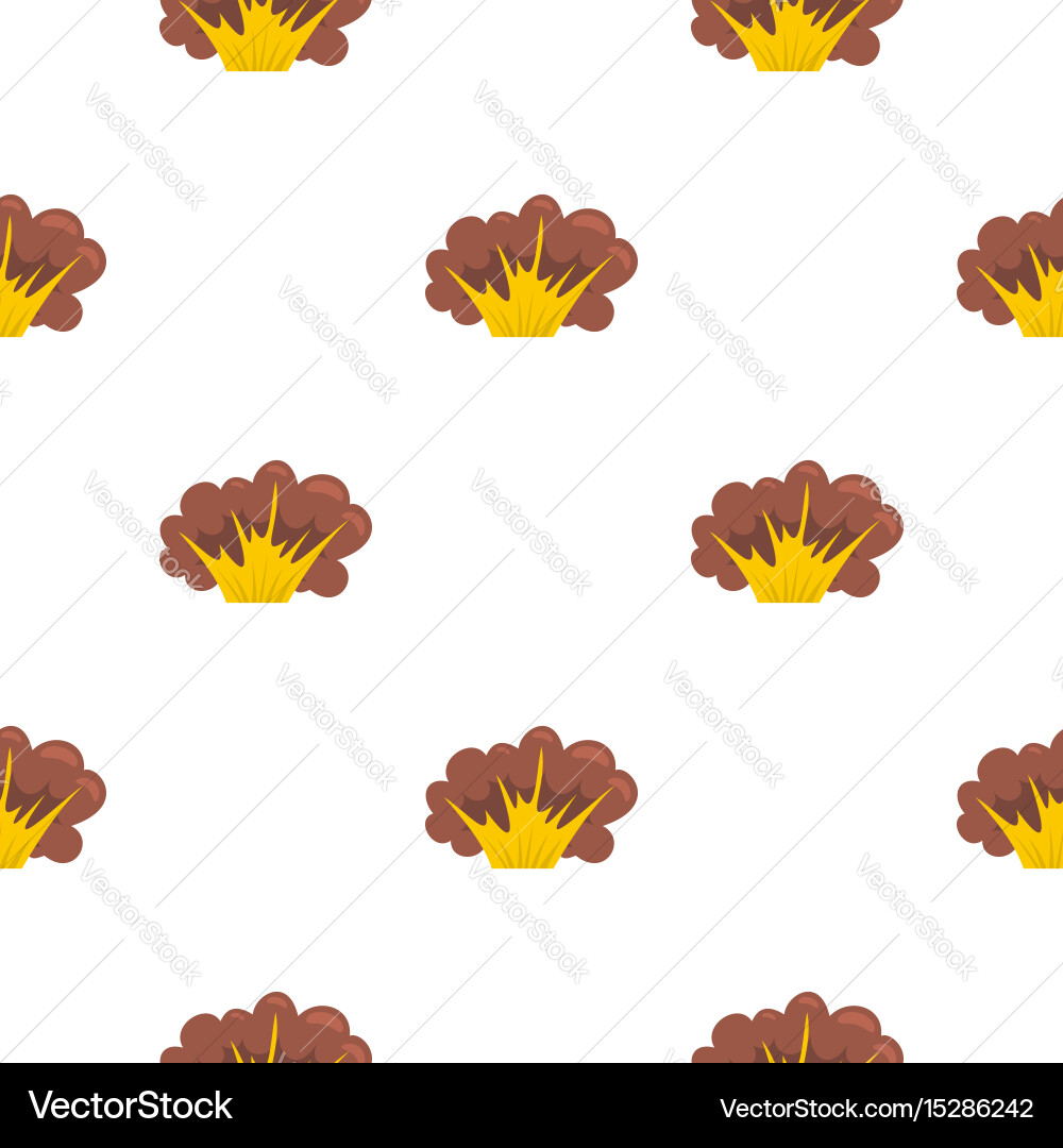 High powered explosion pattern seamless Vector Image