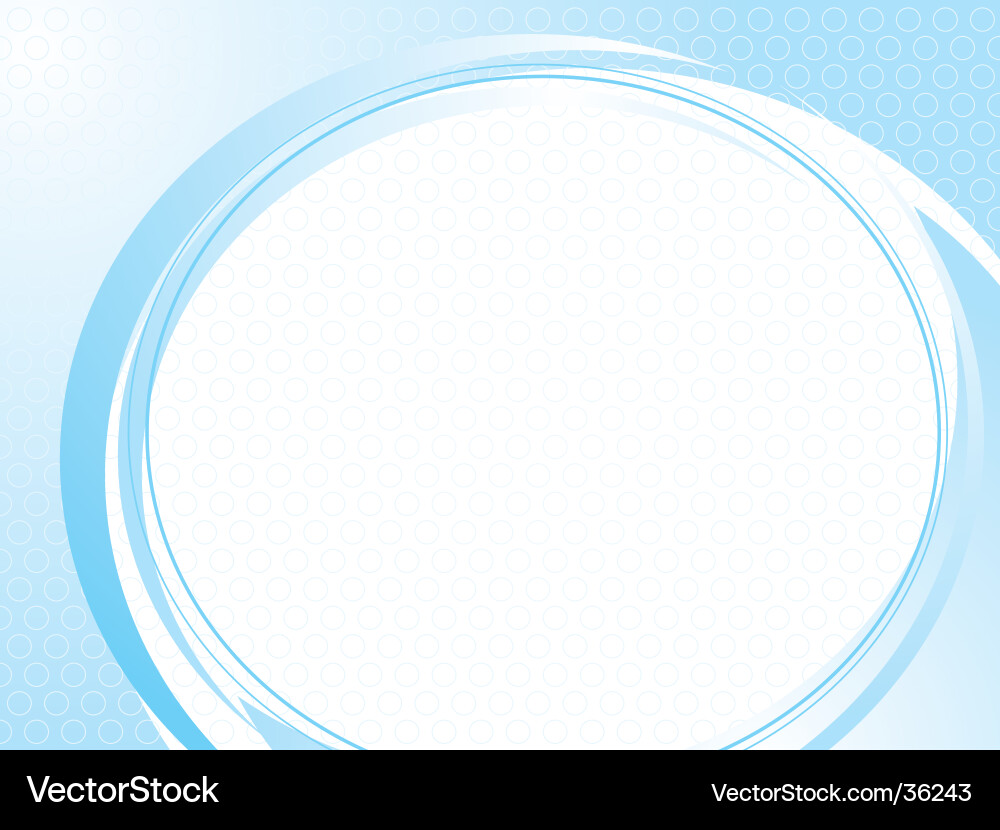 Abstract Blue Swirl Background Vector Image