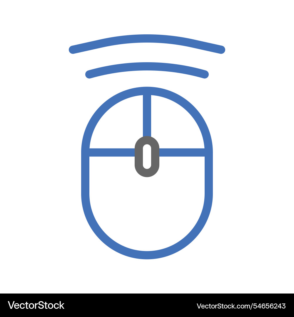 Wireless computer mouse icon concept Wireless computer mouse icon concept vector image