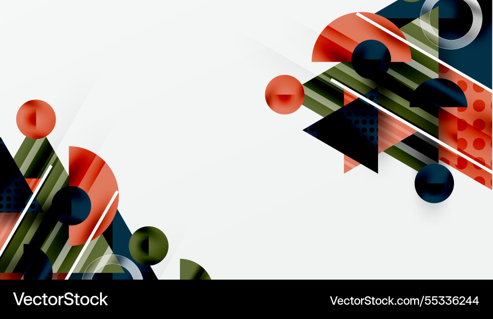 Sleek abstract background - layered triangles Sleek abstract background - layered triangles vector image