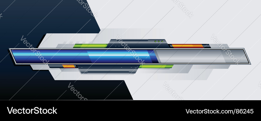 Progress Bar Technology Vector Image