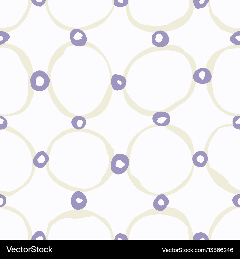 Sketchy Circle Pattern vector image