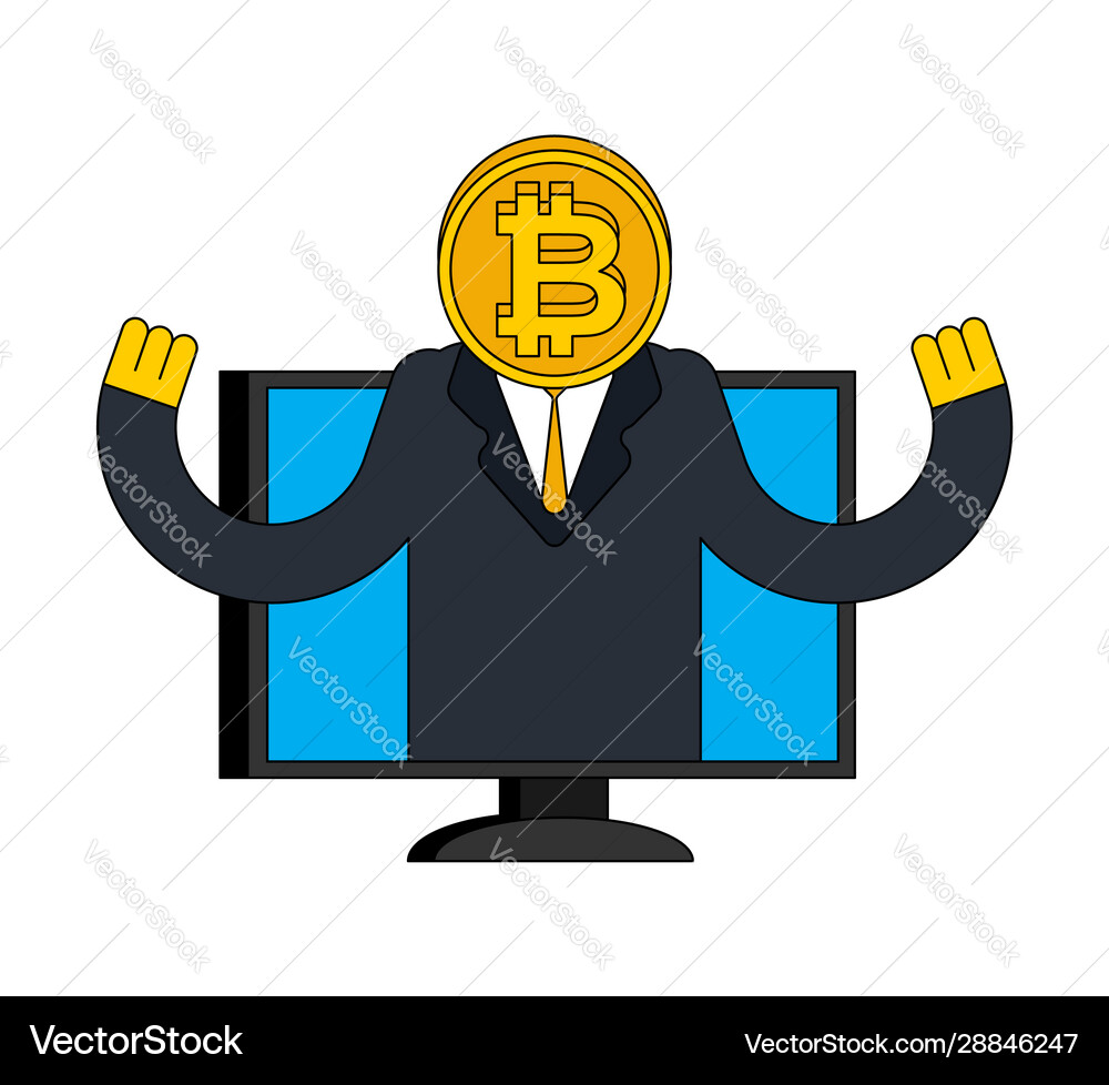 Crypto broker online consultant bitcoin advises – Royalty-Free Vector |  VectorStock