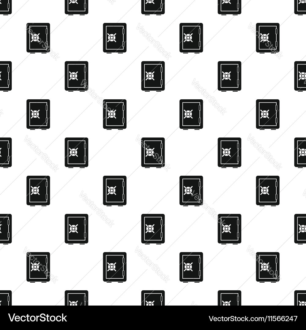 Safe pattern simple style Vector Image
