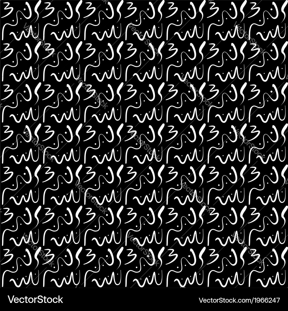 Sinuous Line Pattern Vector Image
