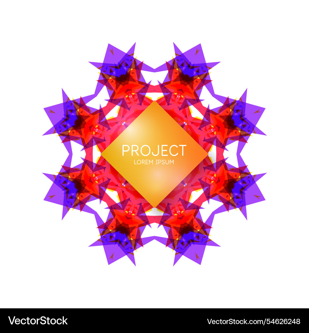 Abstract background in a modern trendy style Abstract background in a modern trendy style vector image